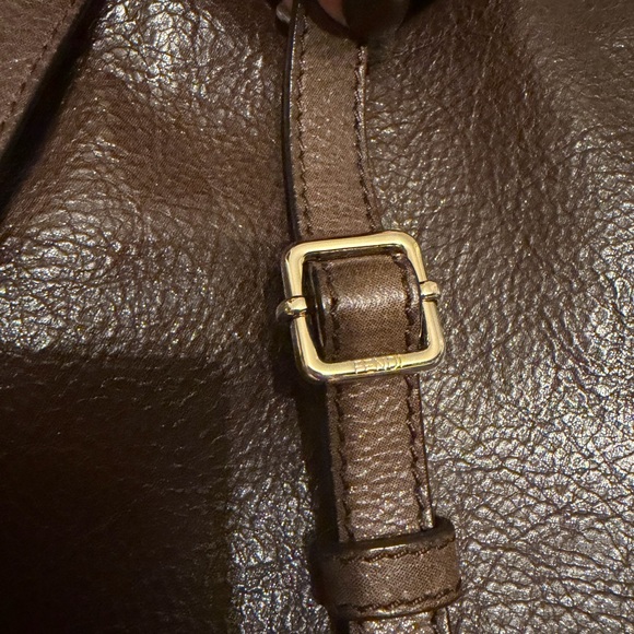 Fendi vintage tote brown. Stunning! - Picture 11 of 13